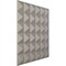 Ekena Millwork 19 5/8in. W x 19 5/8in. H Damon EnduraWall Decorative 3D Wall Panel Covers 2.67 Sq. Ft. WP20X20DABAL - alternate 2